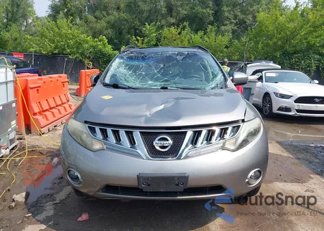 2009 Nissan Murano Sl z USA, uszkodzony, nr VIN JN8AZ18U39W028655